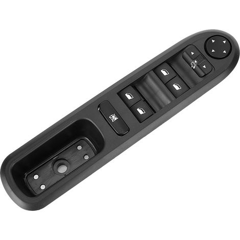Interrupteur de commande de fenêtre côté conducteur gauche, accessoires de voiture adaptés à la Peugeot 407 6D 6C 6E 6554.ER (1/5)