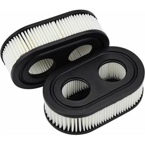 2 PCS Filtre à Air pour Tondeuse à Gazon pour Briggs & Stratton, 593260, Noir..