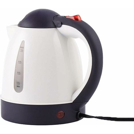 Hervidor de agua eléctrico para coche, botella de agua eléctrica para calentar el agua, 1000 ml, 12 V, giratorio, para viajes en coche (1/5)