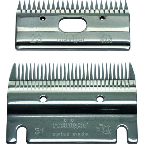 Jeu de peignes Heiniger 31 & 23 dents