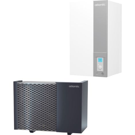 Atlantic – Pompe à chaleur air/eau monobloc IXTRA M 9 monophasé – Puissance 9 kW – Classe A+++ – Efficacité 175% à 35°C – ATLIXTRAM9M