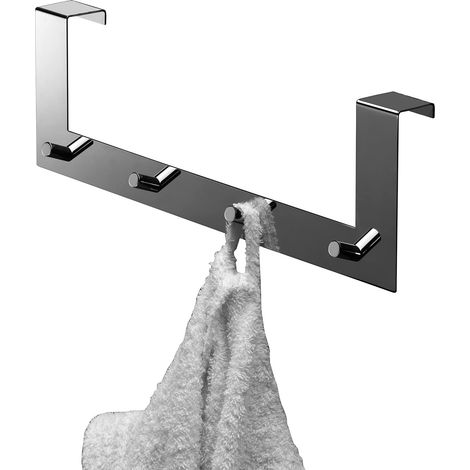 Appendiabiti da porta 4 posti cromo (1/4)