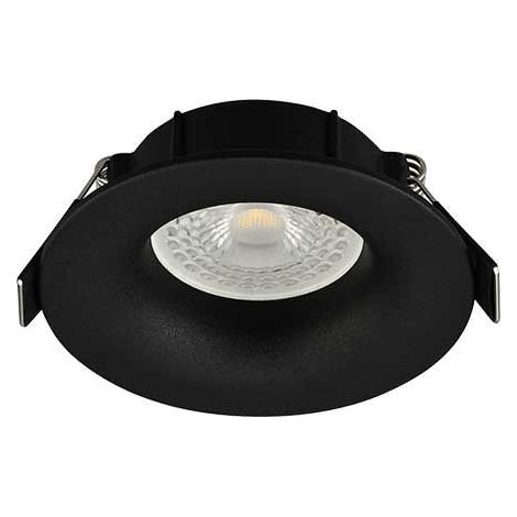 Lámpara Arlux SER-202 anillo negro 50mm diseño moderno