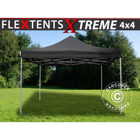 Pop up gazebo FleXtents Xtreme 60 4x4 m Black (1/2)