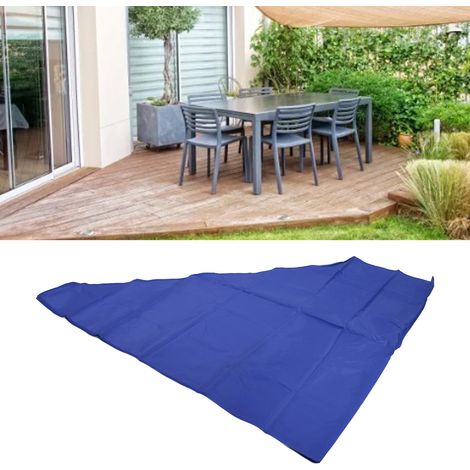 Toit de remplacement en tissu Oxford 420D pour tente, avec pieds droits, pour parasol publicitaire, bleu (1/5)
