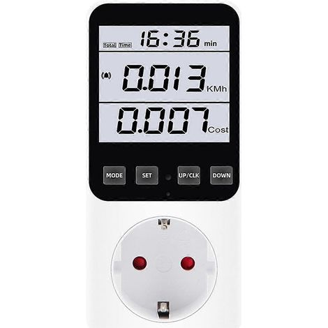 EU Plug,Digital Energy Meter Wattmeter AC230V Electricity Analyzer-- (1/5)