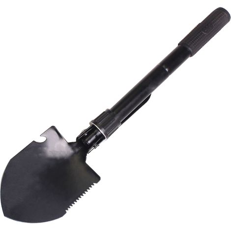 Pelle Pliaible - Acier Au Carbone - Pour Jardinage Camping Survie Extérieur - 1 Pièce (1/5)