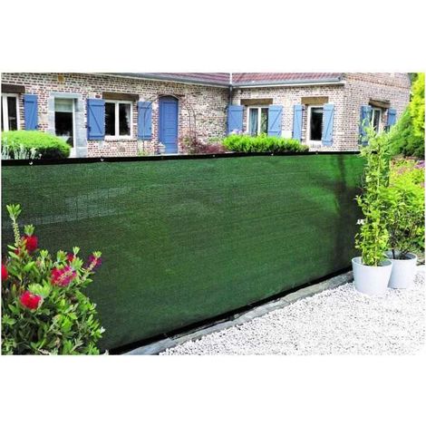 Nature Sichtschutz Grün Khaki 1 x 3 Meter HDPE (1/3)