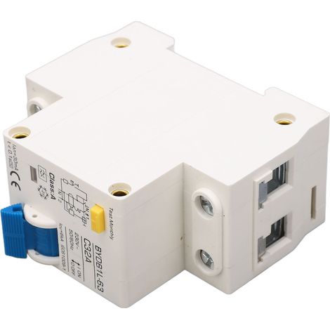 Disjoncteur différentiel 1P+N 32A 30mA 6kA Type A Interrupteur automatique modulaire DIN Rail 230V (1/5)