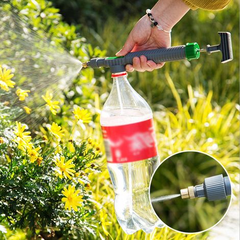 Haute Tension Portable pulvérisateur Manuel ,Pompe à air Jardin Fournitures réglable Bouteille de Boisson pulvérisation Nouvel Outil d'arrosage de jardin A (1/4)