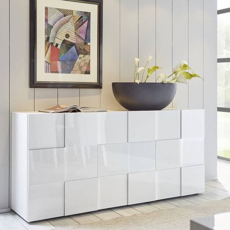 Buffet DAMA 181 cm , blanc (1/2)