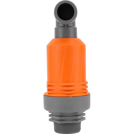 Soupape d'admission et d'échappement d'air automatique G2, vanne pneumatique à passage direct en plastique pour outils de jardin, type rapide 6663A PP (1/5)