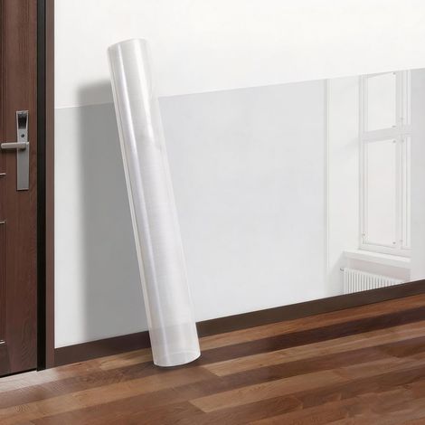 Film Protecteur Électrostatique Mural Transparent sans Colle Amovible pour la Cuisine Protège des Éclaboussures et des Griffures de Chiens et de Chats 10x0.4 m (1/5)