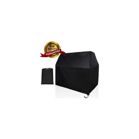 Litzee – Wasserdichte Grillabdeckung 145 x 61 x 117 cm – Hochdichtes 210D Oxford-Gewebe – UV- und Regenschutz – Inklusive Aufbewahrungstasche – Crezuo