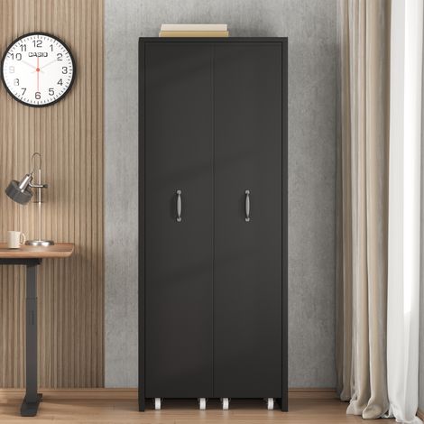 Estantería extensible con ruedas: 4 estantes, intercambiables a izquierda y derecha, MDF, capacidad de carga de 20 kg por estante, se puede utilizar como estante en el baño, la cocina o el salón. (1/5)