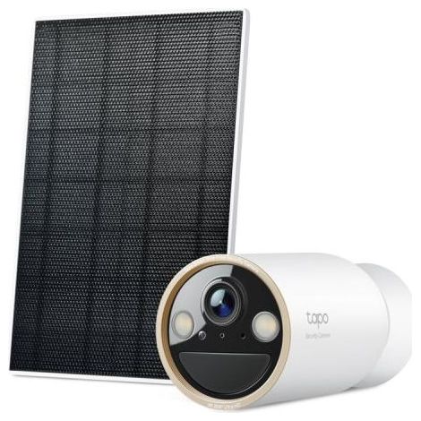 Cámara IP TP-Link Tapo C460 Solar 4K 8 MP Visión nocturna Starlight blanca