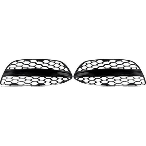 Couvercle de Grille de Feu Antibrouillard, Style en Nid d'Abeille, Installation Facile, Vert Foncé (1/2)