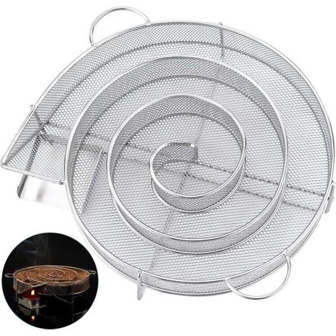 Générateur De Fumée Froide, Serpentin Fumoir à Froid Pour Fumoir Viande et Poissons, en Acier Inoxydable Convient le Fumage à Froid Dans les Fumoirs, Barbecues, Fumeurs, Grils, Etc. (Small) (1/5)