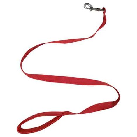 GUINZAGLIO PER CANI IN NYLON CON MANICO IMBOTTITO IDEAL STAR 15 mm x 120 cm - IDEAL STAR