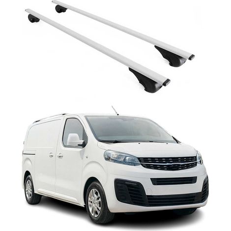 OMAC Dachträger Querträger für Opel Zafira Life 2019-2026 – Abschließbar – Max. 75 kg – 2 Stangen Stahl Silber (1/5)