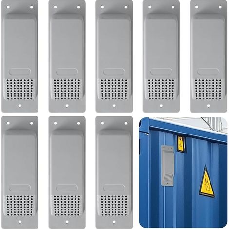 8 Stück Versandcontainer-Entlüftung für Container, Reduzierung der und Feuchtigkeit Von Frachtcontainern, Lateral -Belüftung