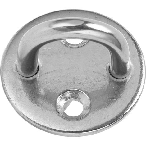 Türöse, runder U-förmiger Haken aus robustem und rostfreiem Edelstahl, 6 mm (1/5)