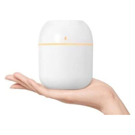 BUNTHAUS PA Petit humidificateur portable, humidificateur de bureau USB personnel, adapté aux voitures, aux bureaux et aux chambres, avec arrêt automatique, 2 modes de pulvérisation et fonctionnement (1/4)