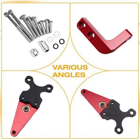 Titan-Lenkerlineal-Kit für Honda CBR650R 19-24 Zoll Lenker, Lenkerdämpfer-Stabilisatorhalterung