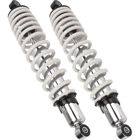 1 paire d'amortisseurs de suspension réglables de 380 mm pour moto, quad, karting, scooter et moto tout-terrain. (1/5)
