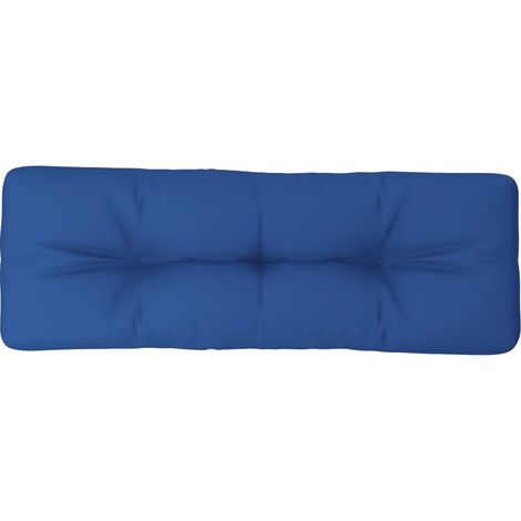 Maison Exclusive - Cuscino per Pallet Blu Reale 120x40x12 cm in Tessuto