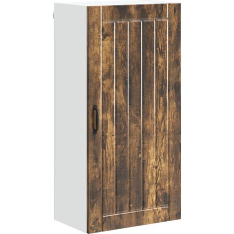Maison Exclusive - Meuble mural LUCCA Chêne fumé 50 x 31 x 100 cm