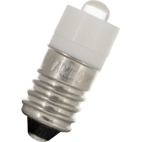 lampe miniature - e10 - 235v - 0.71w - 10 x 24 mm - blanc - lot de 1 - bailey le2401c235w