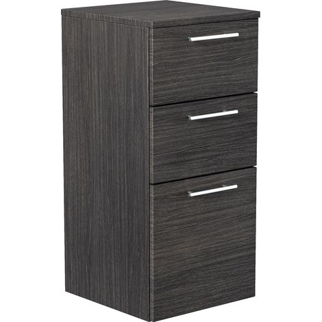 Midischrank 75cm Anthrazit gemasert (1/5)
