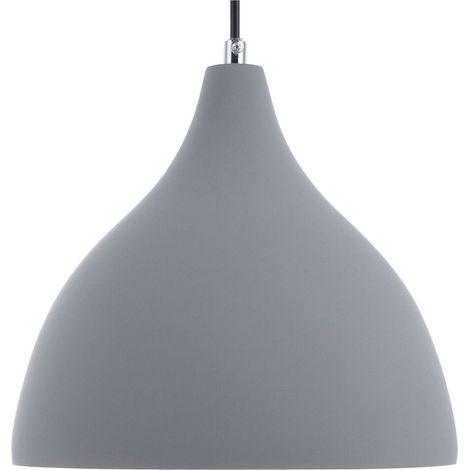 Pendant Lamp Grey Concrete Scandinavian Style Ceiling Light LAMBRO