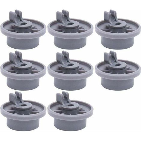 8 Roulette pour Lave Vaisselle Siemens Bosch Beko Neff Roues Panier Inférieur Universel
