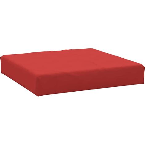 Roter Palettenkissen 60x60x8 cm Oxford-Gewebe
