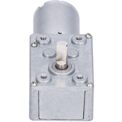 Moteur à vis sans fin à turbine, réducteur à engrenages, arbre de réduction, équipement 260 tr/min DC12V JSX40‑370 (1/5)
