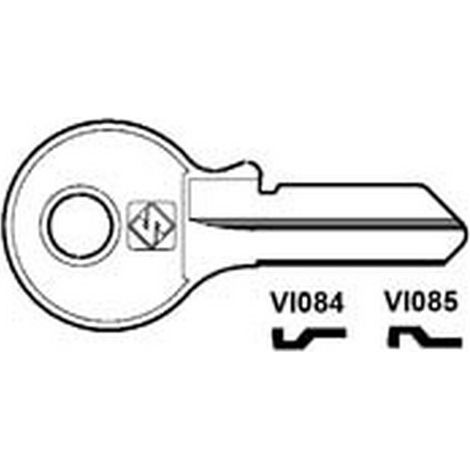 20PZ CHIAVI PER CILINDRI VIRO 4 SPINE PICCOLE - VI084 DX