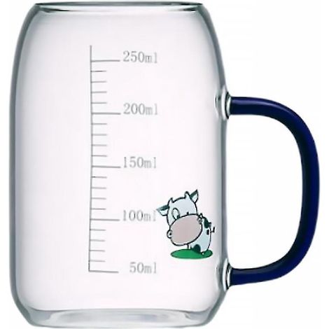 1 Stück tragbarer Glasbecher