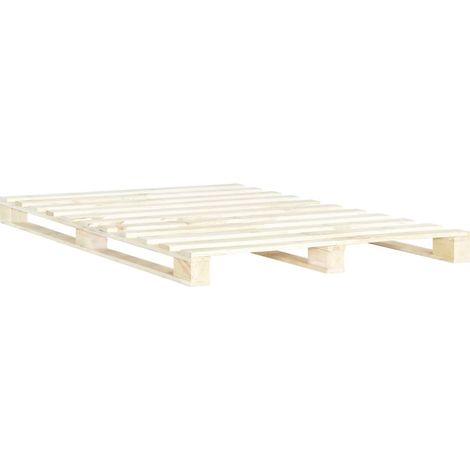 Maison Exclusive - Giroletto in Pallet di Legno Massello di Pino 200x200 cm