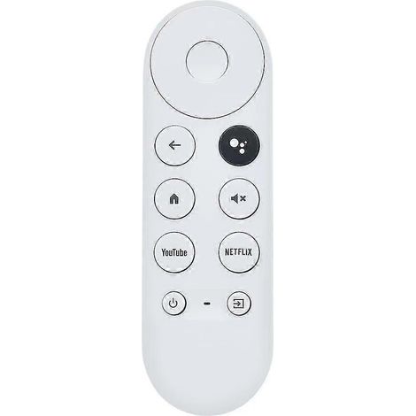 Télécommande vocale de remplacement pour Google Chromecast 4K Snow (lecteur multimédia en streaming) compatible avec les modèles G9n9n, Ga01920-us, Ga01923-us et Ga01919-us. (1/5)