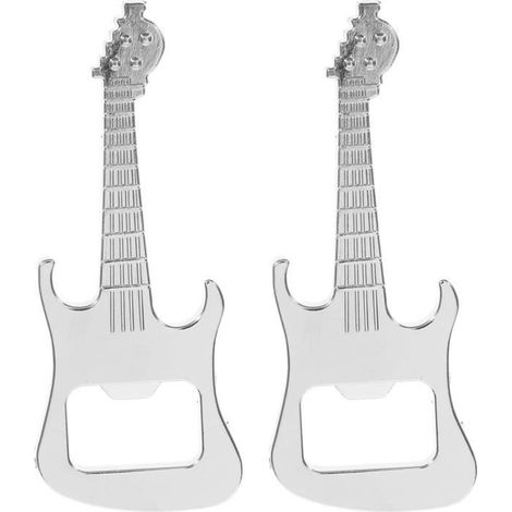 2 Pièces tire-bouchon guitare ouvre-bouteille de boisson ouvre-bouteille manuel outils ouvre-bouteille (1/4)