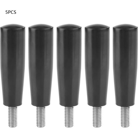 Outil de rechange pour fraiseuse à filetage, lot de 5, poignée rotative en bakélite M6 50 (1/5)