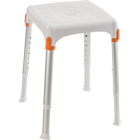 Tabouret de douche Capri compact - Noir