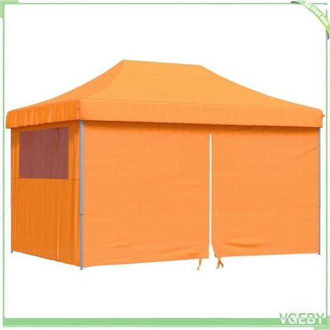 Tente de réception pliable - FAFEICY - 4004977 - 4 parois latérales - Toit Oxford PVC - Cadre acier poudré (1/5)