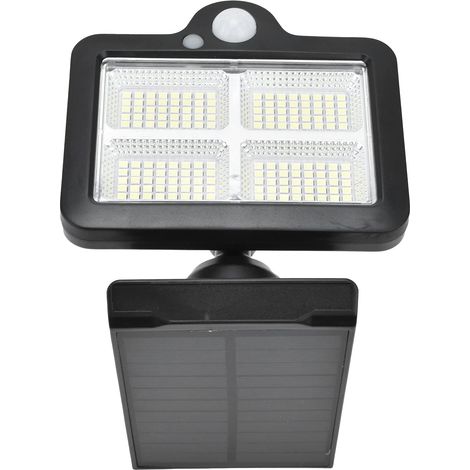 Solarleuchten mit Bewegungsmelder, kabellose Solarleuchten für Garten, Haustür, Garage, Strahler (1/5)