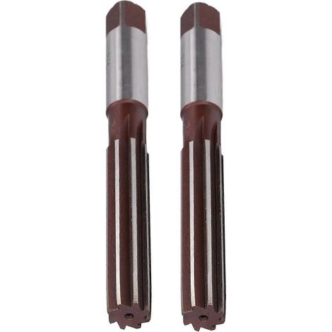 2-teiliges Handreibahlen-Set mit 6 Klingen (3/4 Zoll, 9SiCr) für Kunststoff, Holz und Metall