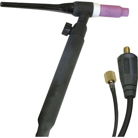 Torche de soudure TIG 44401 – 4m – Connecteur 35/50 – Facteur de marche 140A DC – Pour postes GYS et IMS – Abicor Binzel