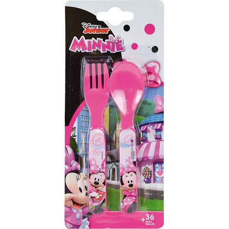 Disney Minnie Ensemble Couverts (Fourchette, Cuillere) (1/3)