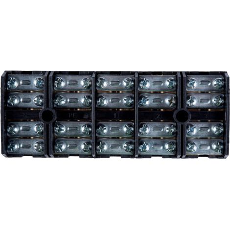 Abzweigplatte ZPT/35mm2/5-spur schwarz ZPT 5-35.0 83010007